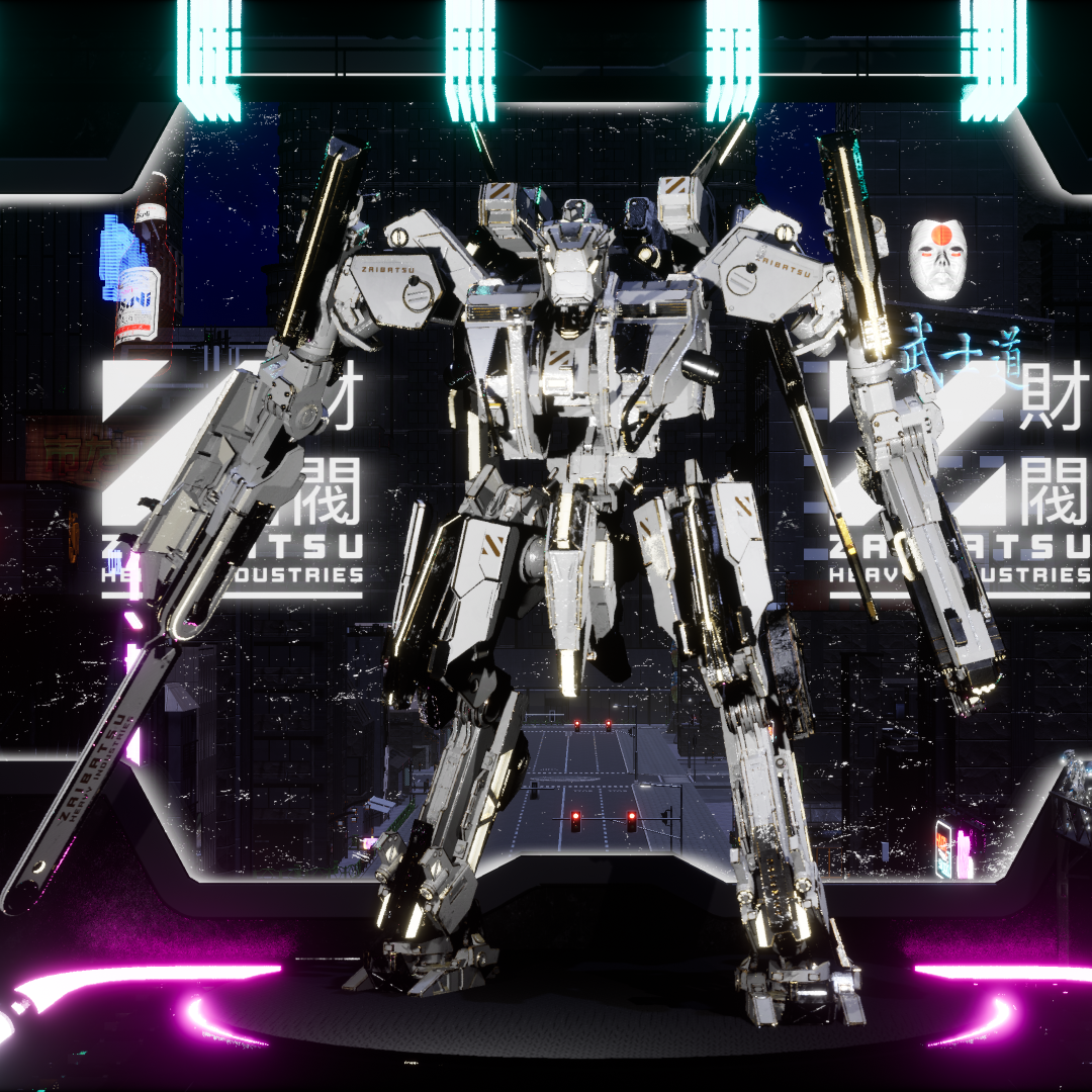 Zaibatsu Tenshi Mk1 White Gold